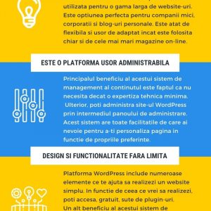 5 beneficii creare site WordPress